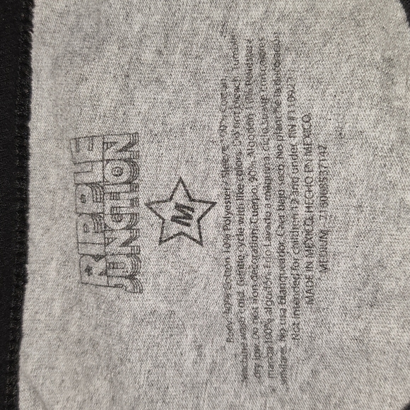 Ripple Junction Jimi Hendricks Baseball Tee Style Shirt - 3/4 Sleeves - Picture 5 of 5